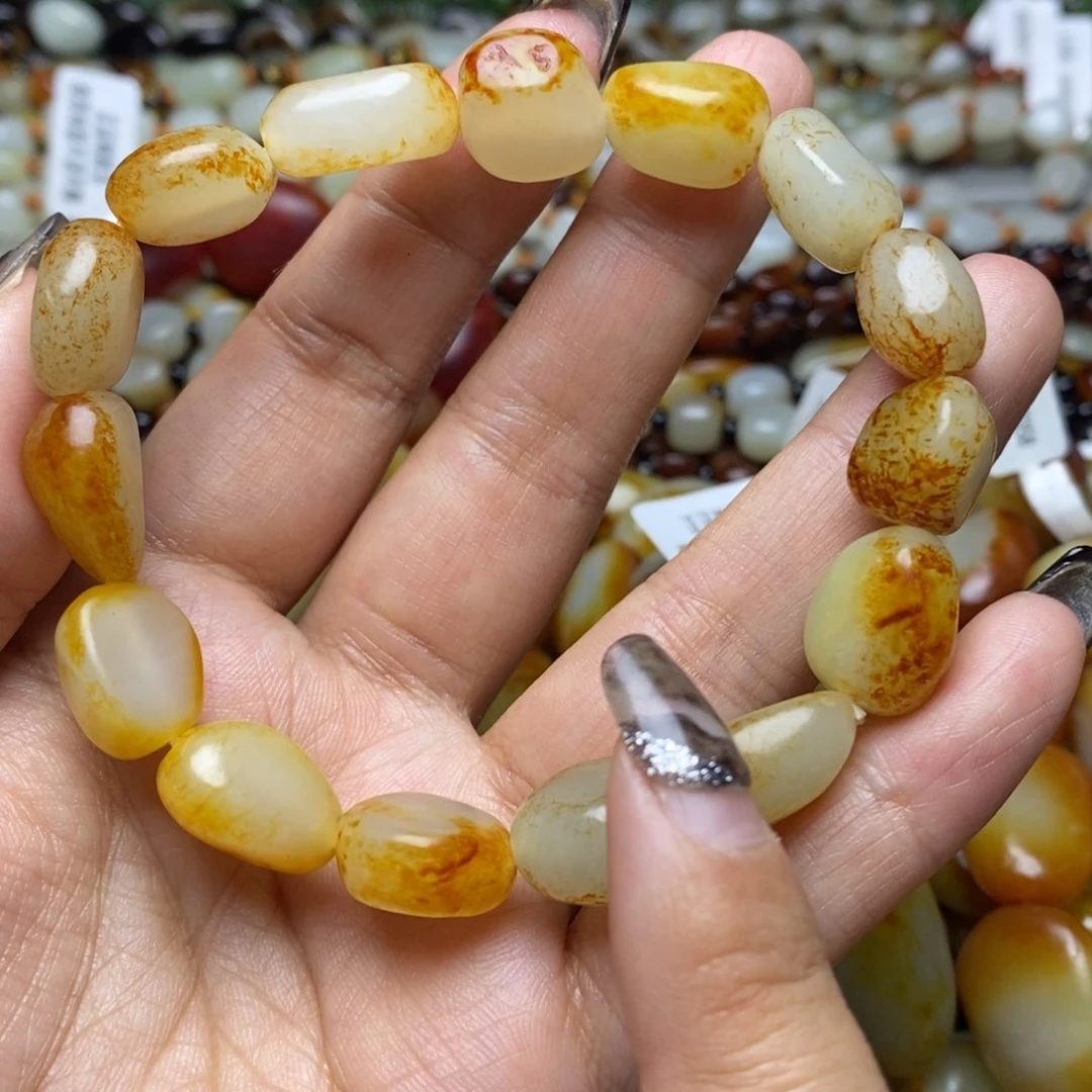 和田玉手链未镶嵌