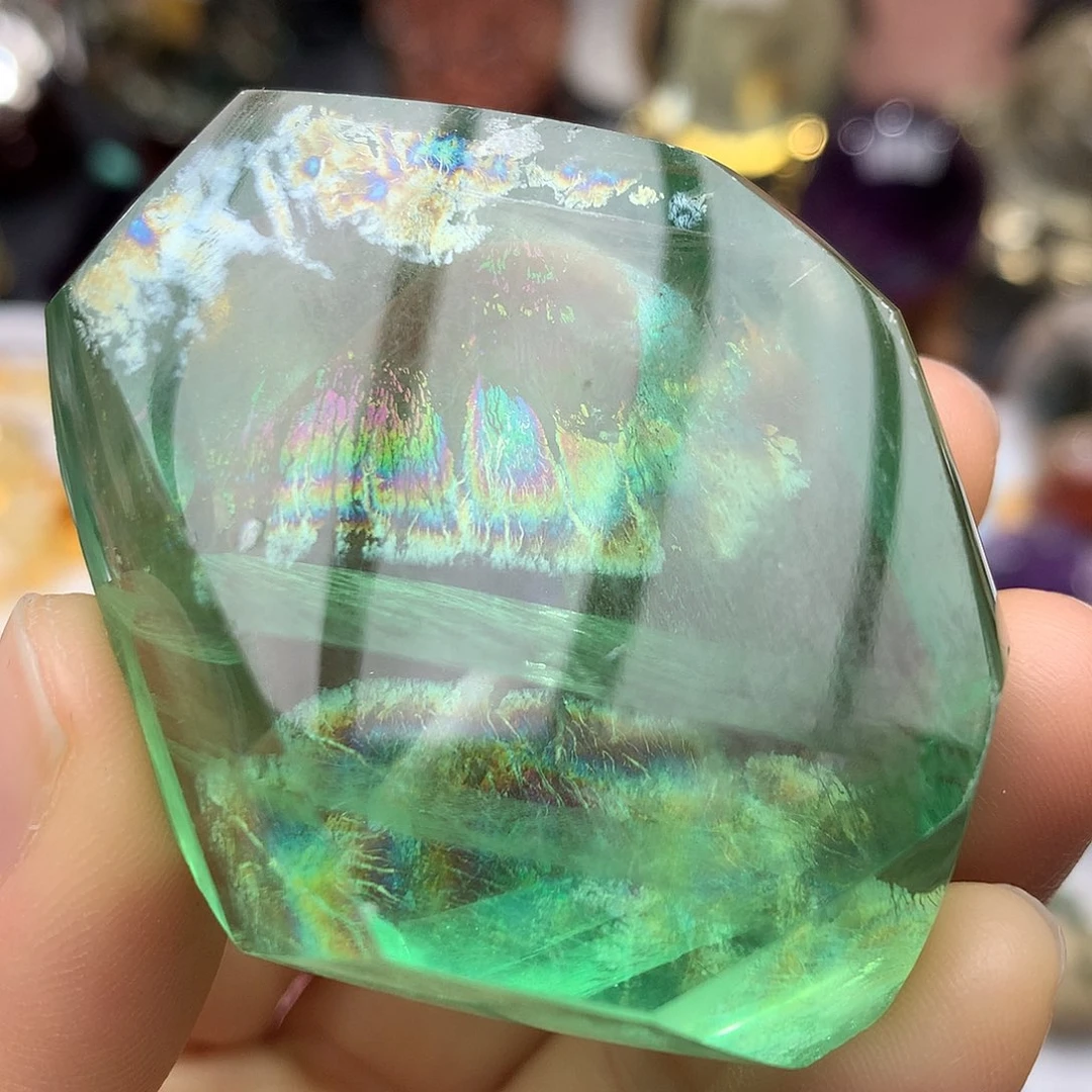 未镶嵌萤石珠宝奇石