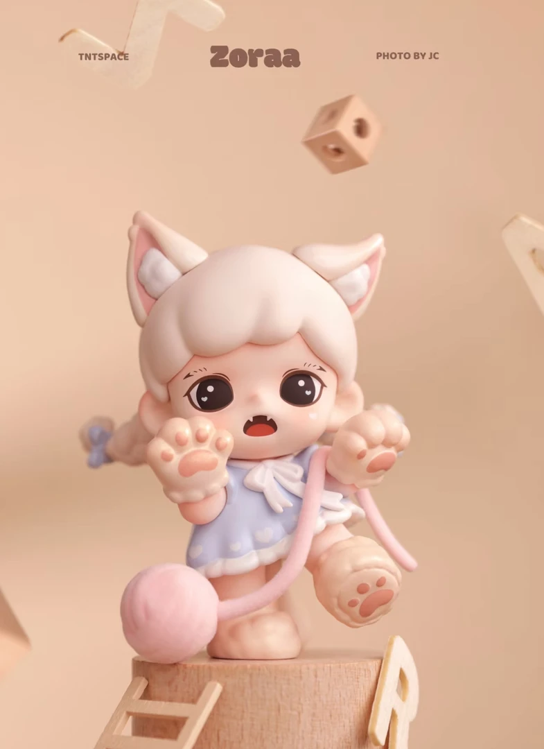 【饱饱直播间拆】Zoraa喵呜猫颜社mini系列手办盲盒