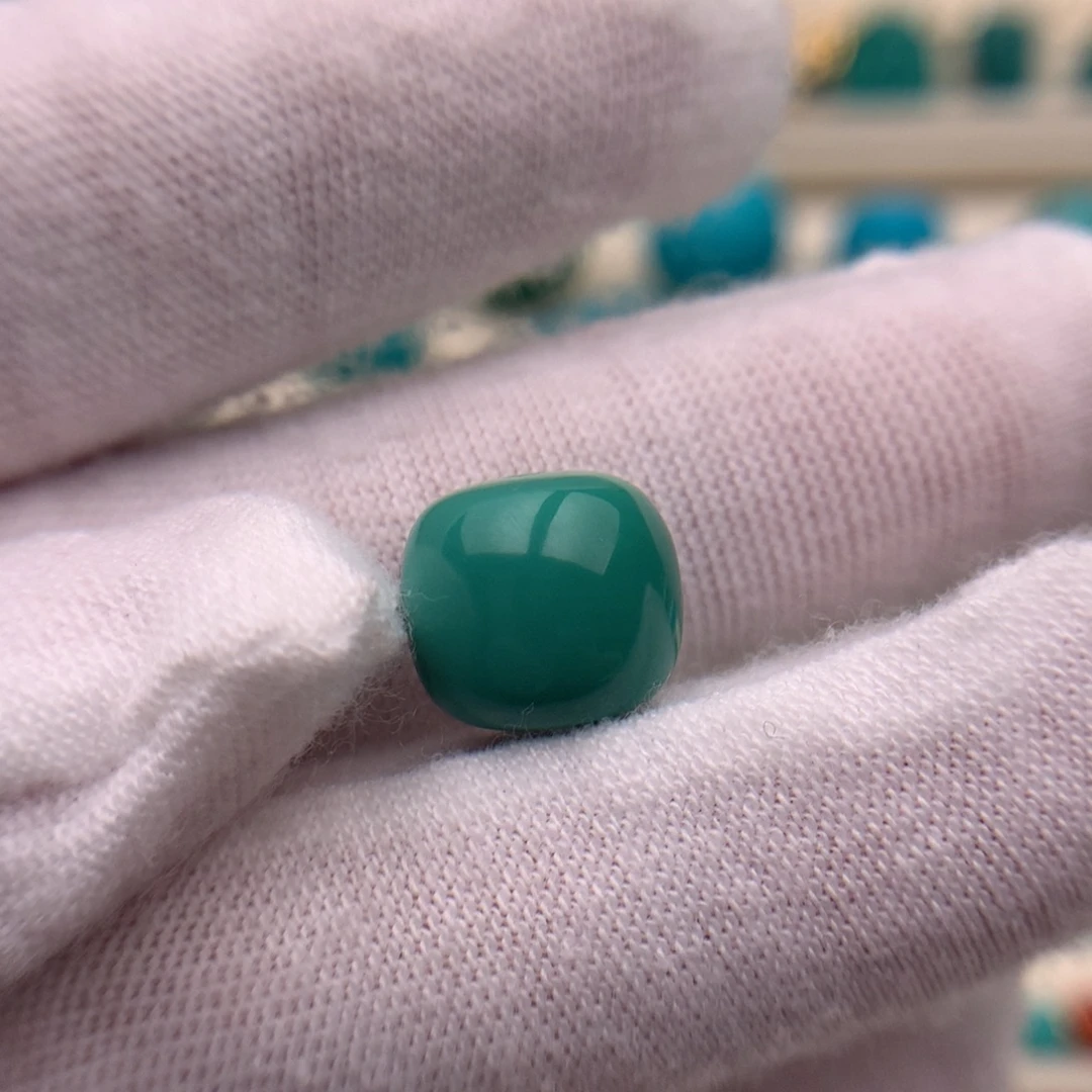 绿松石未镶嵌珠宝奇石11.6mm