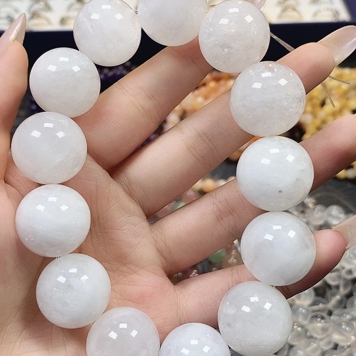 未镶嵌手链水晶白幽