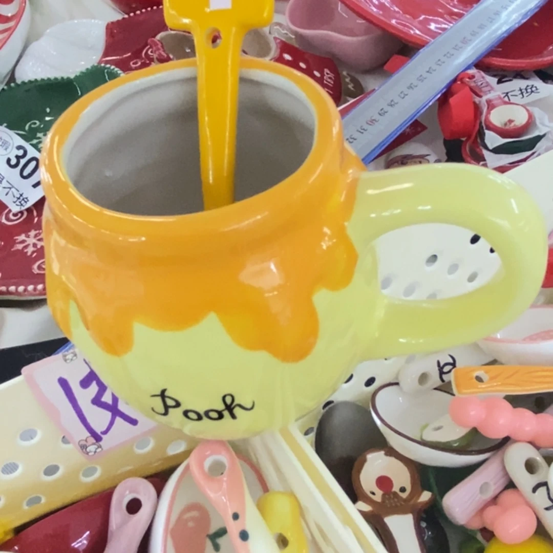 乔***微瑕陶瓷不退不换满28包邮，磕碰售后附带开箱视频方可