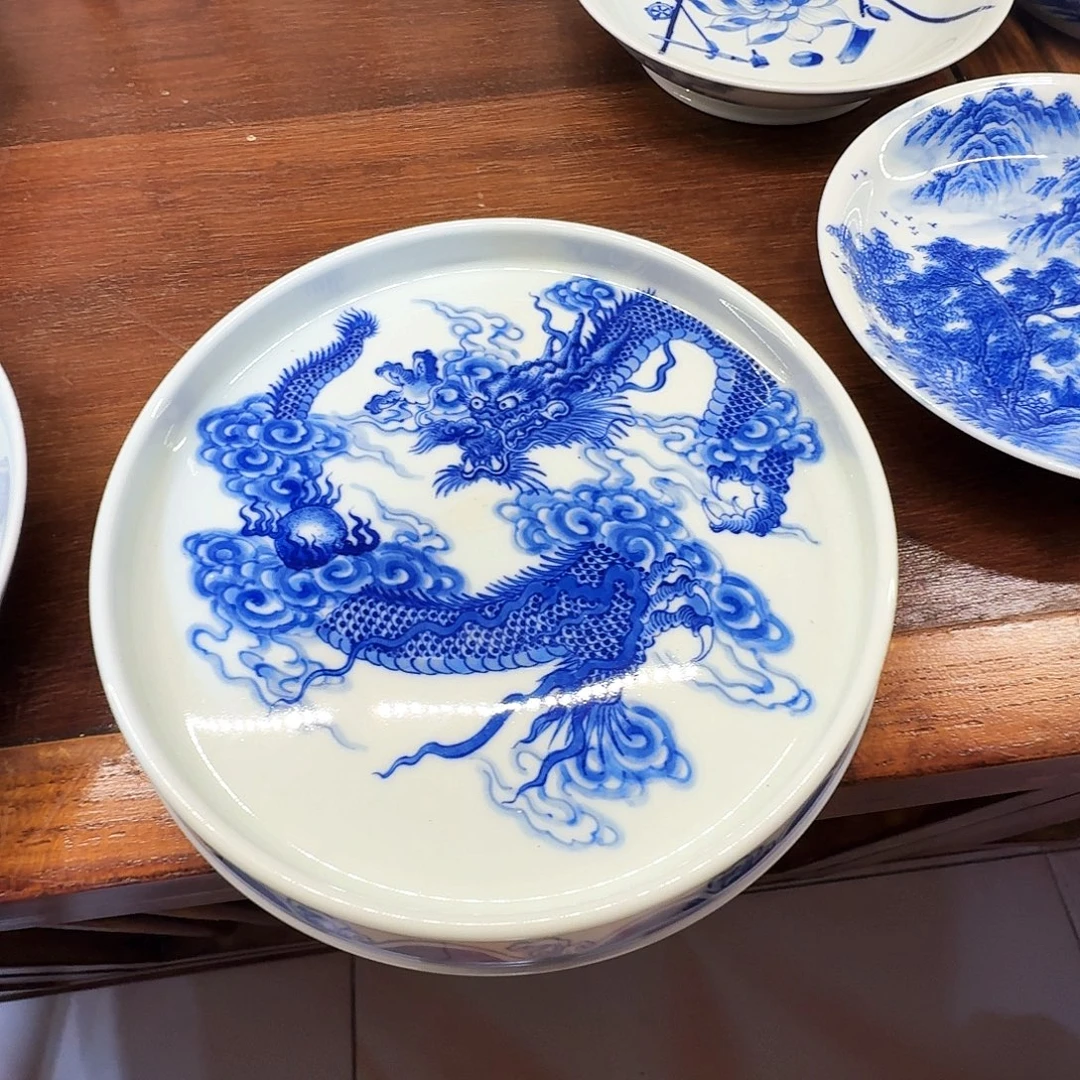 记***间泥塑壶承手工手绘