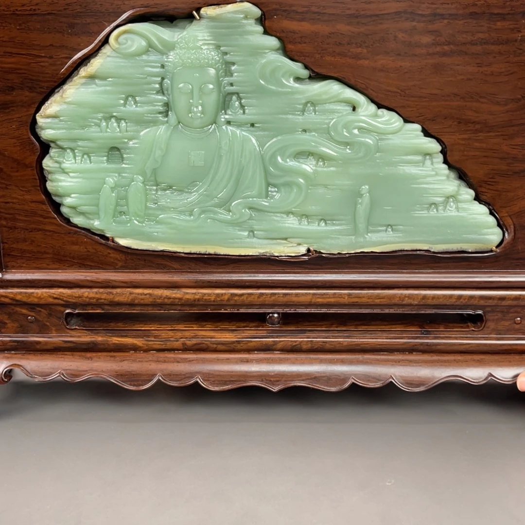 和田玉未镶嵌摆件