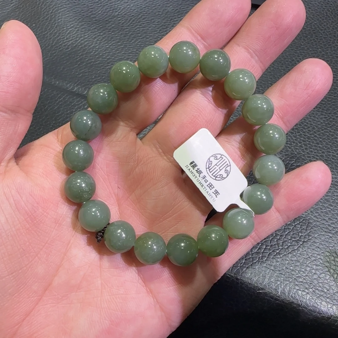 和田玉未镶嵌手串