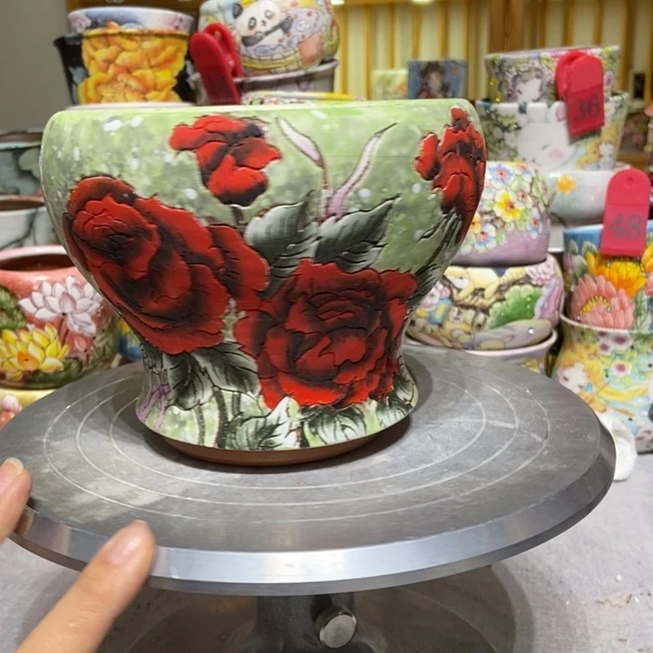 景德镇艺术手绘作品