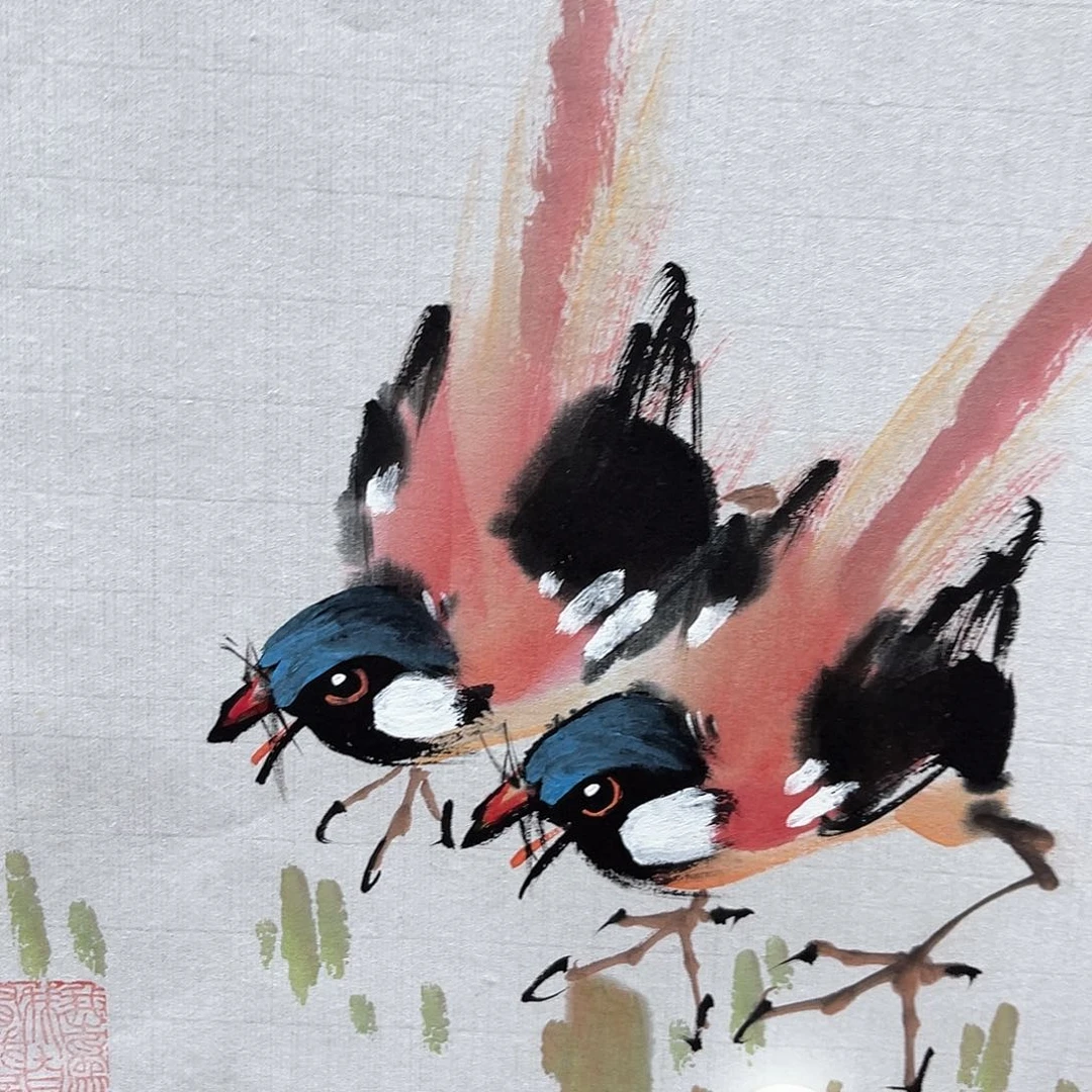 国画纯手绘作品书画