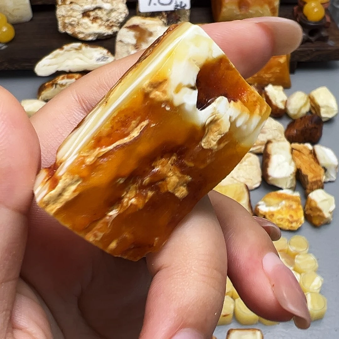 未镶嵌定制琥珀蜜蜡