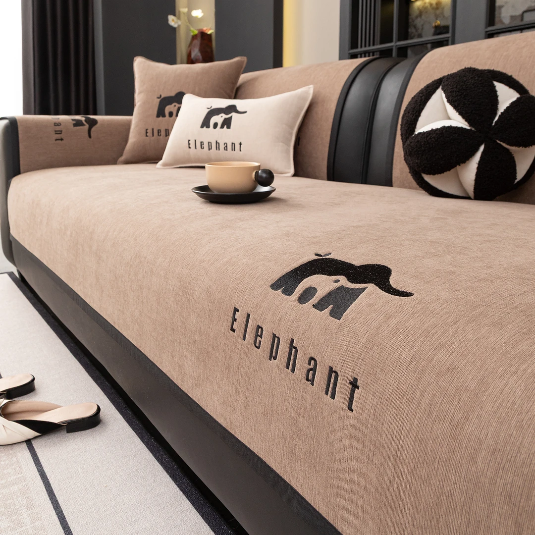 【终于打折了】沙发垫子四季通用轻奢高级感防滑坐垫套罩巾盖布