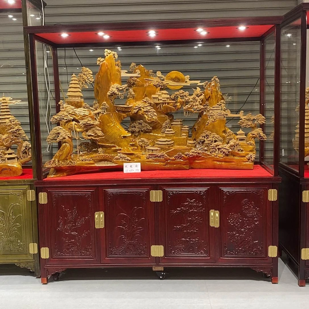 金丝楠瑞**晓金丝楠小叶桢楠摆件