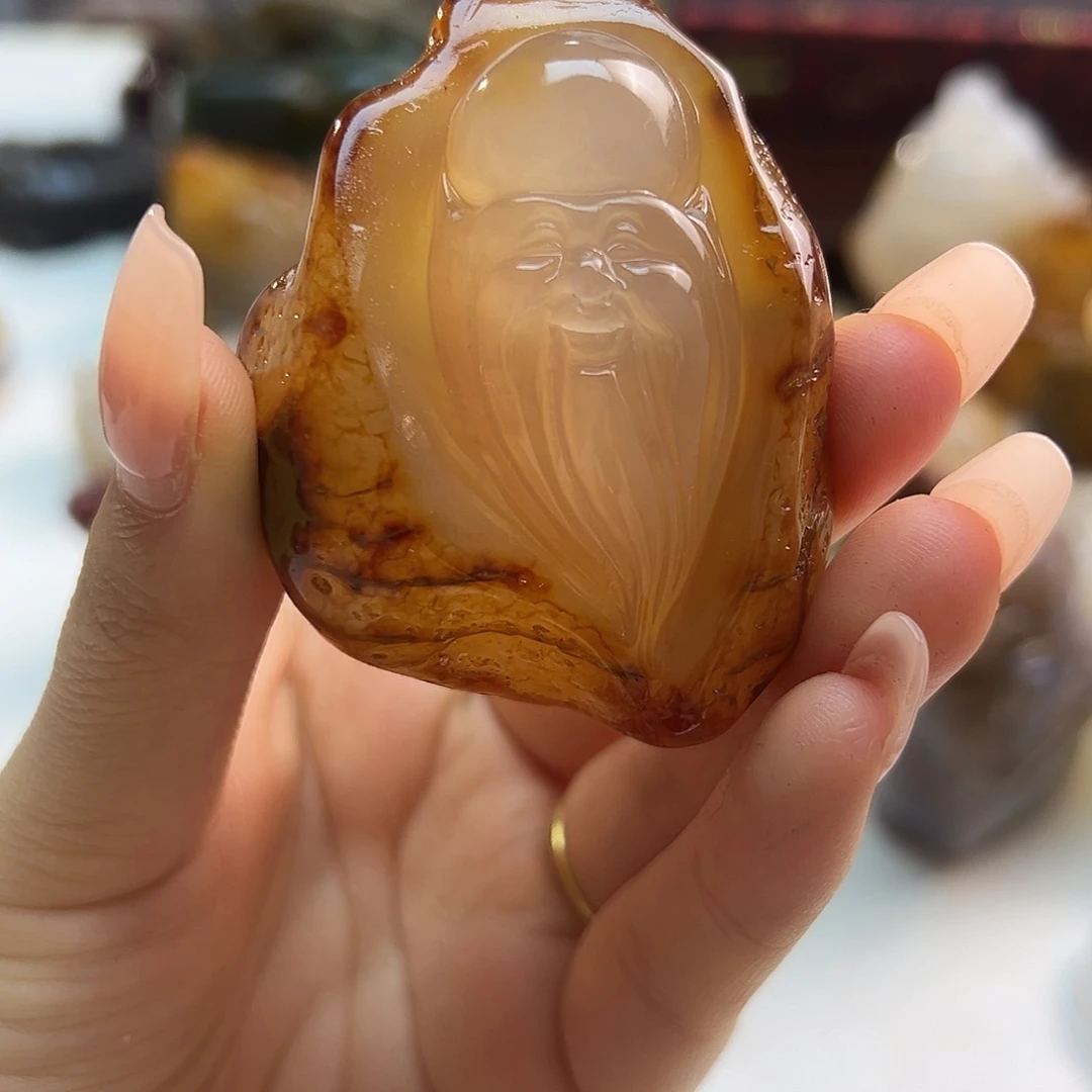 玛瑙/玉髓未镶嵌项链