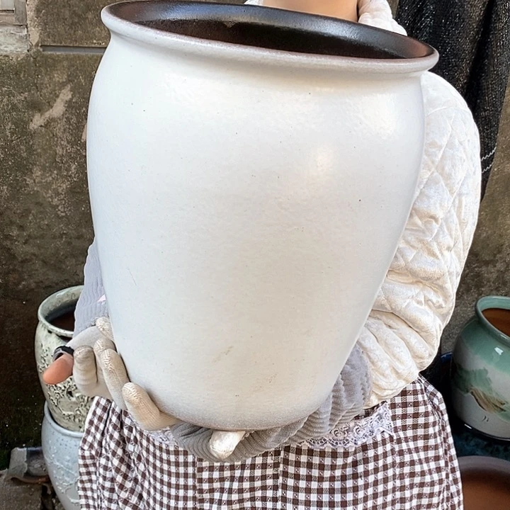 紫砂花盆正品口25高30