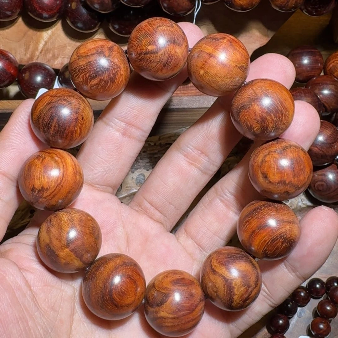 黄花梨/降香黄檀手串/手链海黄广告人哥