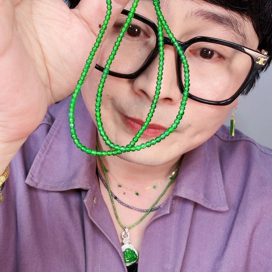 翡翠颈饰未镶嵌一个