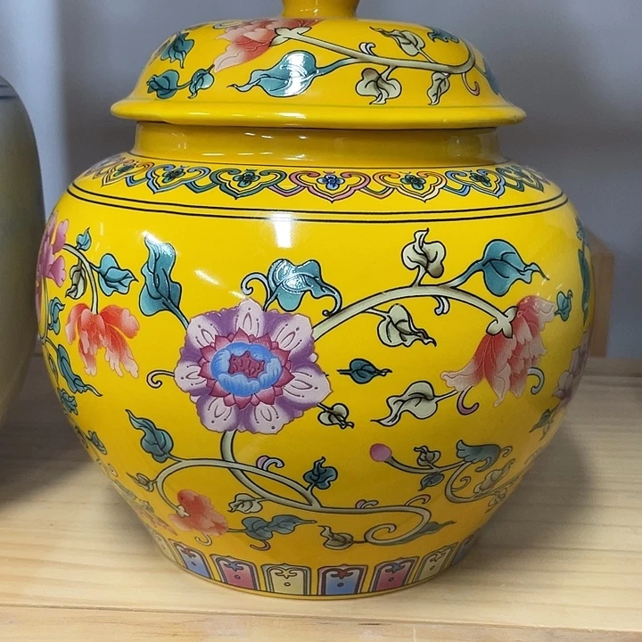 茶叶罐陶瓷罐密封罐储物罐