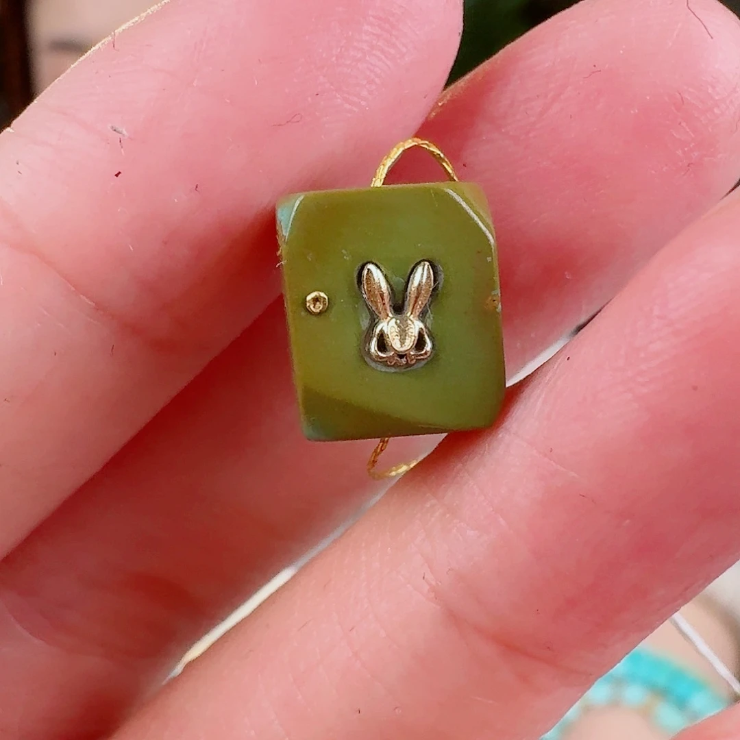 绿松石珠宝奇石未镶嵌