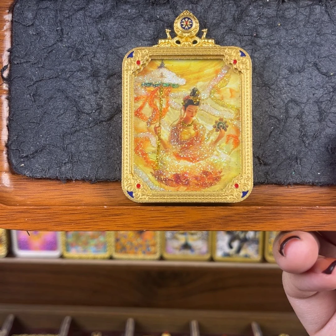 花岗石铁合金双面五路财神小鹿