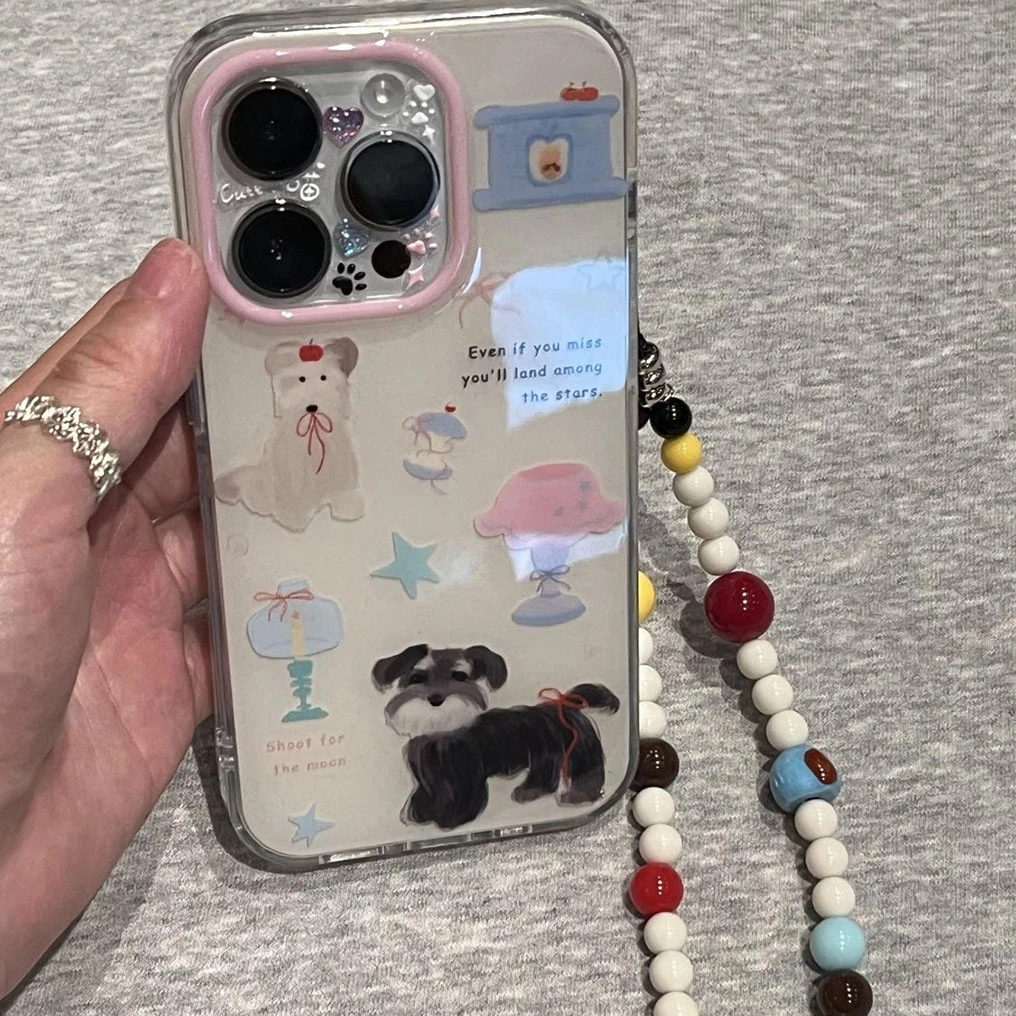 台灯狗适用苹果iphone小米15/14/13promax防摔vivo华为oppo手机壳