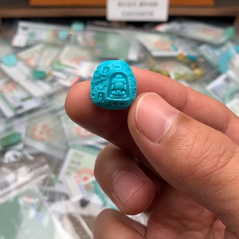 【闪购商品】未镶嵌绿松石颈饰13