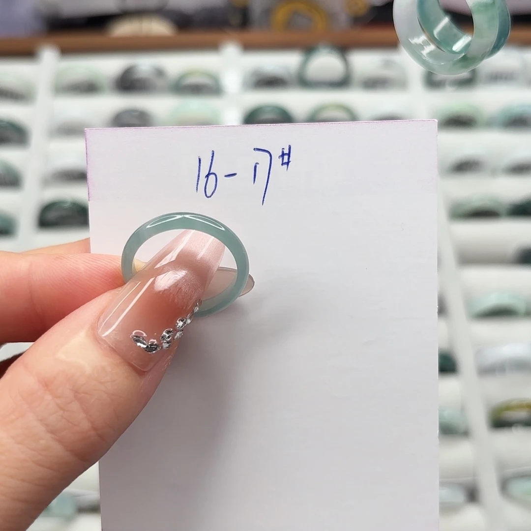 翡翠戒指未镶嵌翡翠