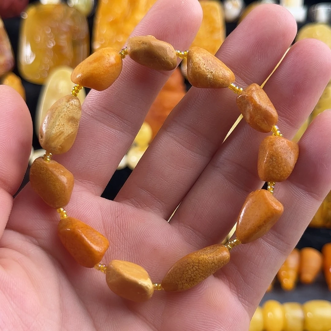 蜜蜡未镶嵌珠宝奇石