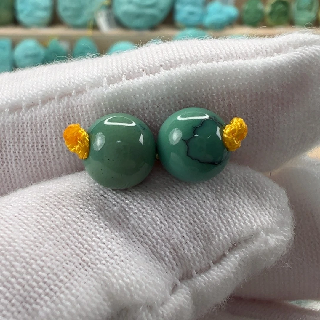 未镶嵌绿松石配饰7.5mm