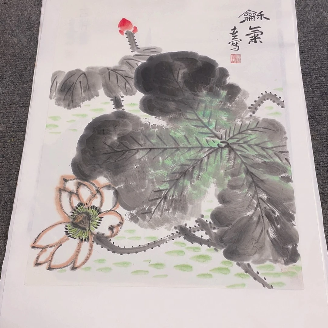 国画1.4平尺纯手绘国画作品