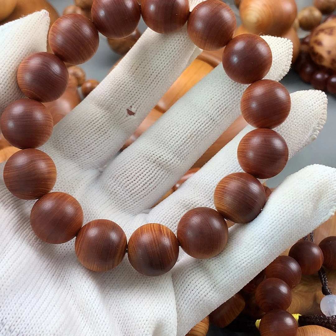 古***≡柏木无事牌太行崖柏陈化料黑油