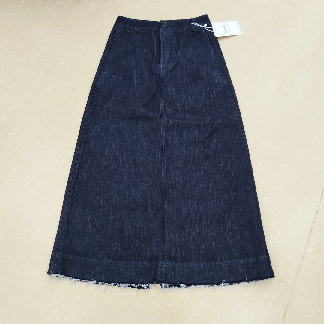 2025春季新款防掉色牛仔气质显瘦弹力显瘦半身裙