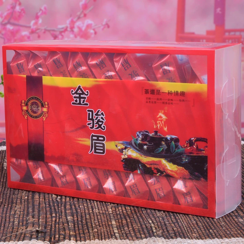 蜜香型金骏眉红茶小泡PVC盒包装高档158口粮茶自饮送人