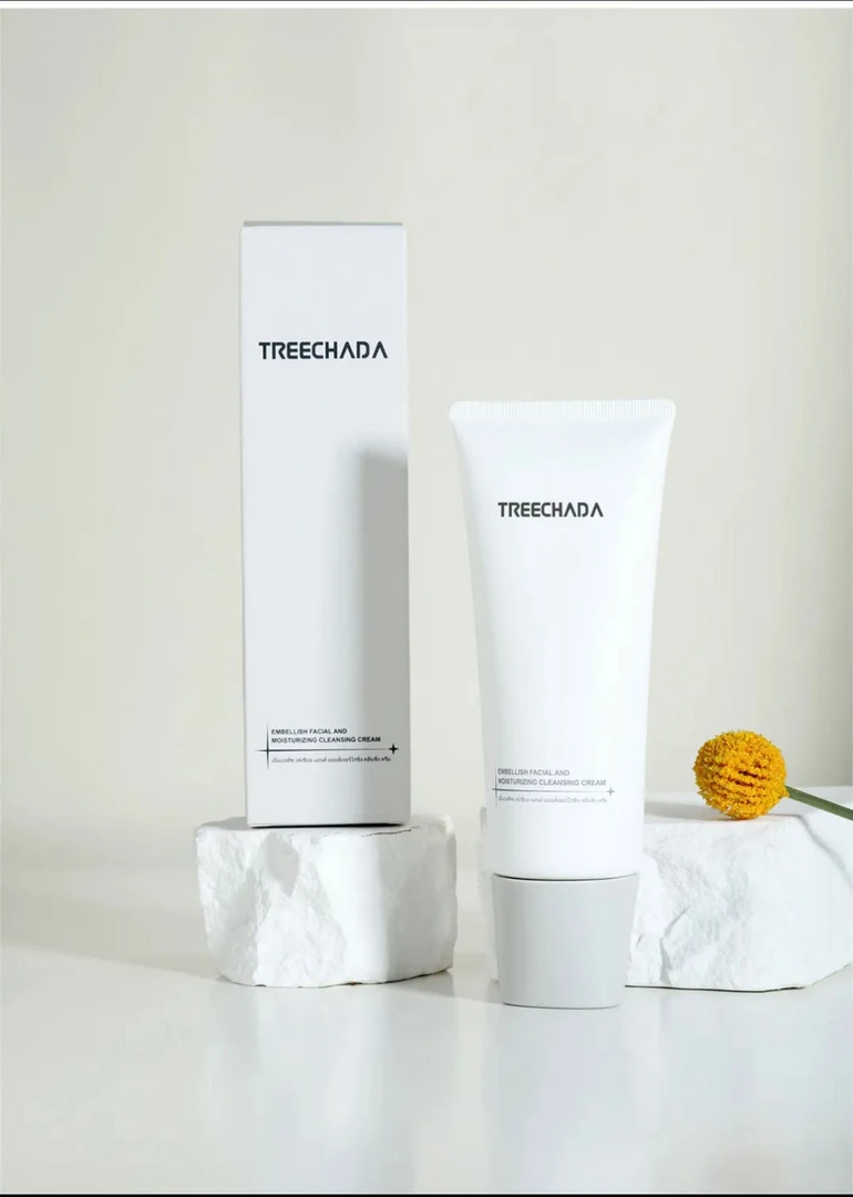 TREECHADATREECHADA璀璨达润颜洁面霜温和清洁女神护肤清爽清透