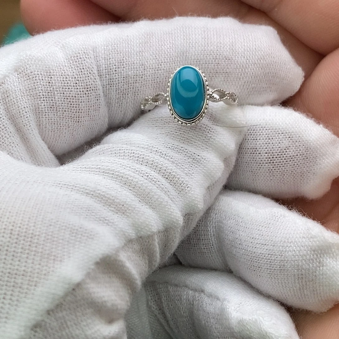 绿松石未镶嵌戒指