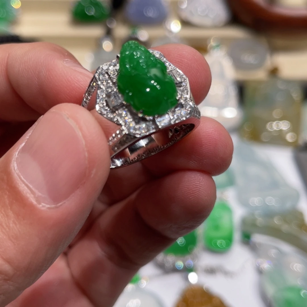 未镶嵌定制翡翠天然缅甸翡翠a货