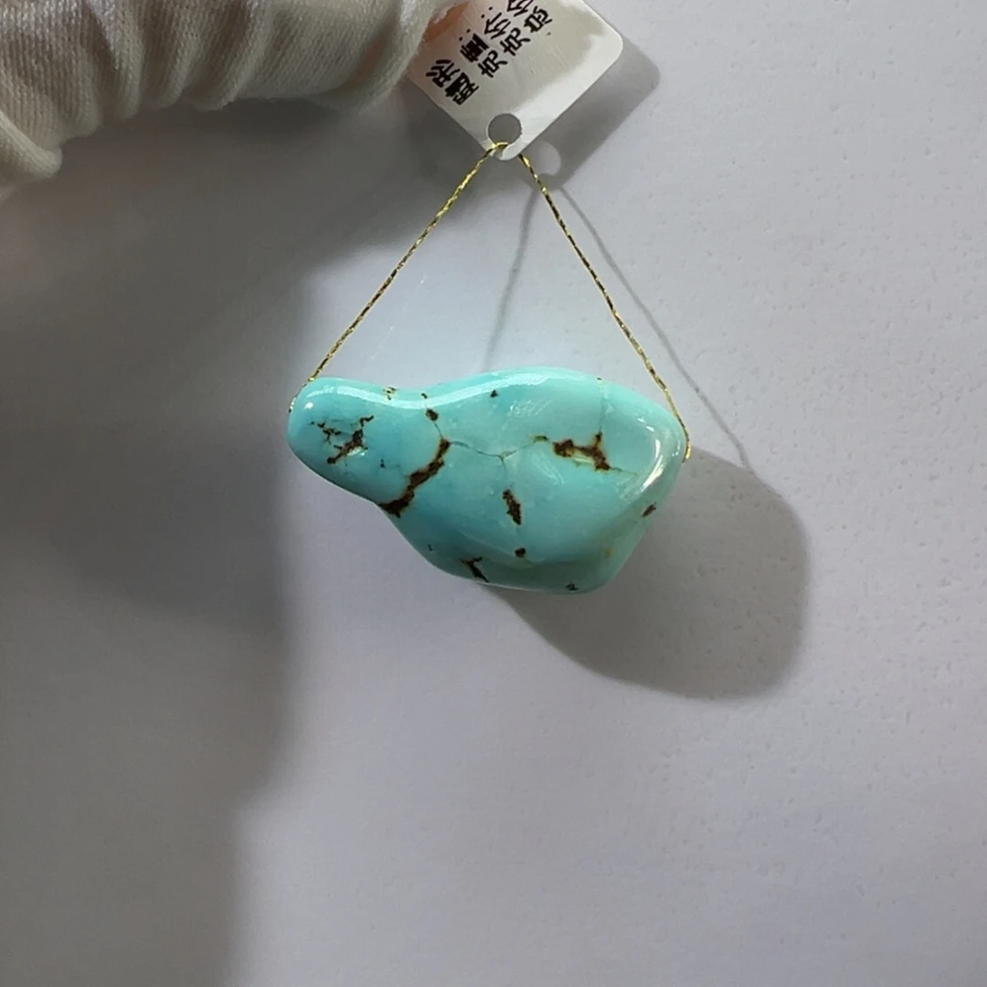 绿松石未镶嵌挂件