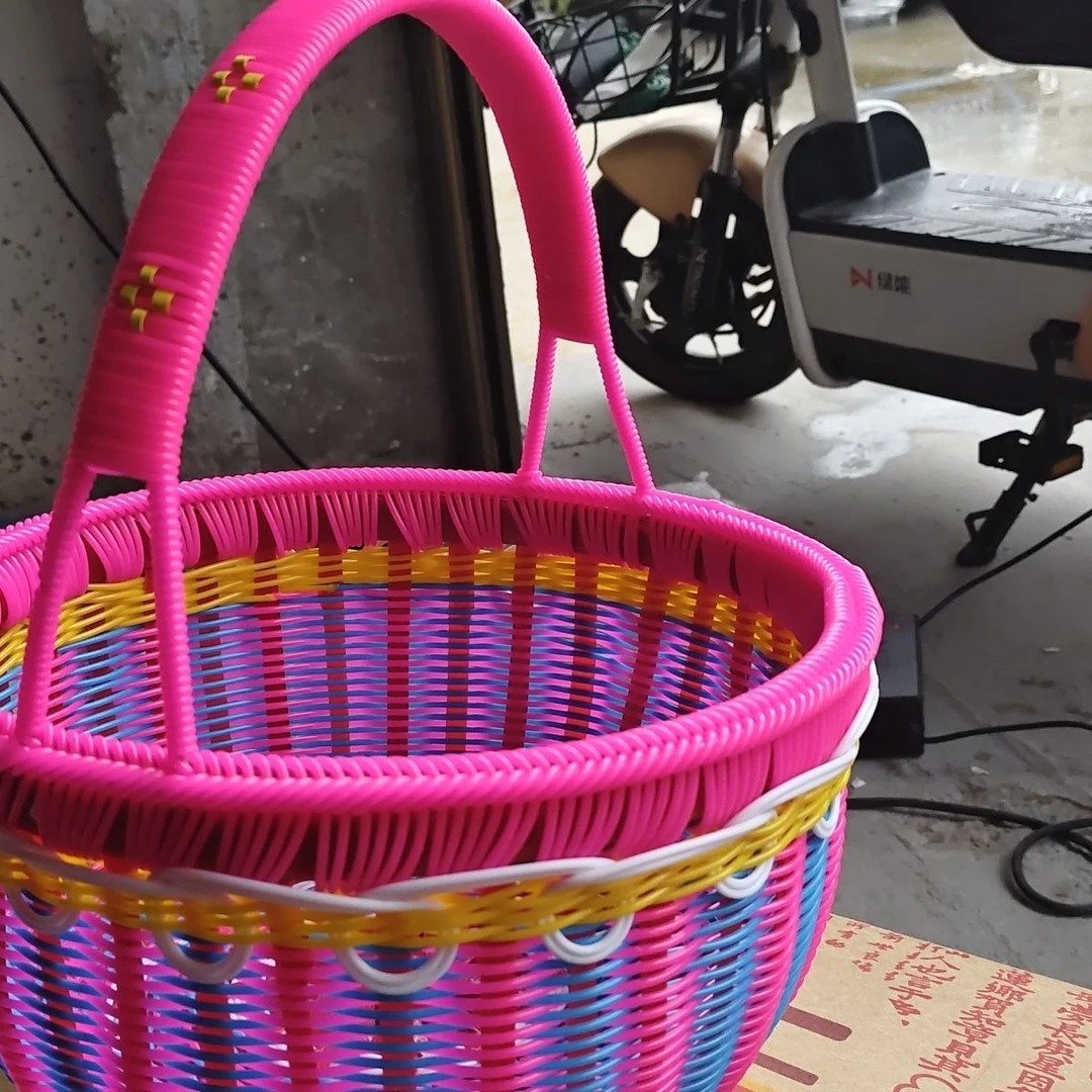 购物篮创意花篮菜篮子野餐篮水果篮手提篮藤编编篮手提鸡蛋篮子