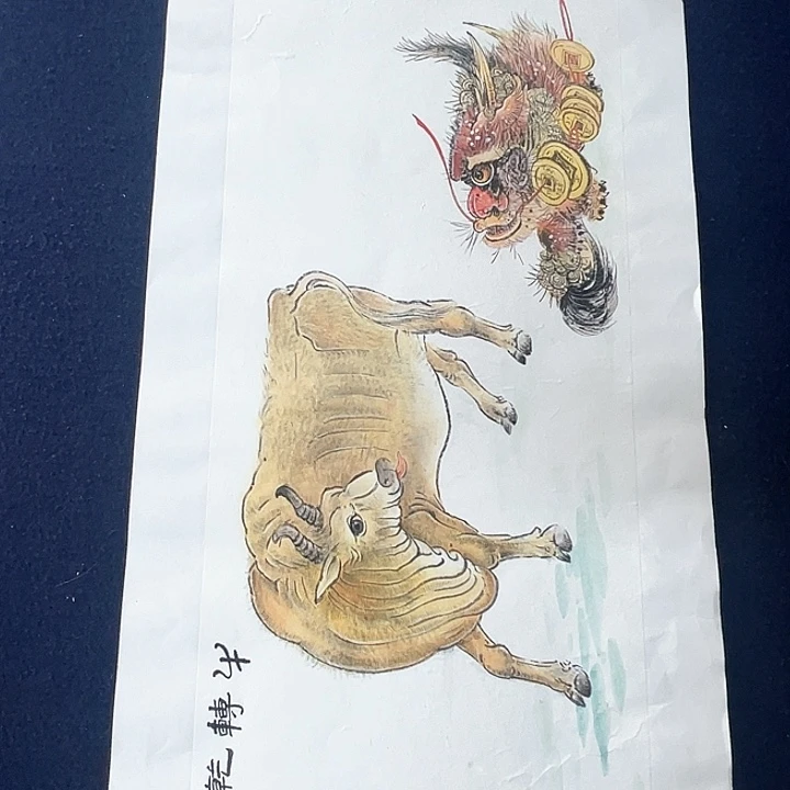 国画秦志磊禅意国画70/23