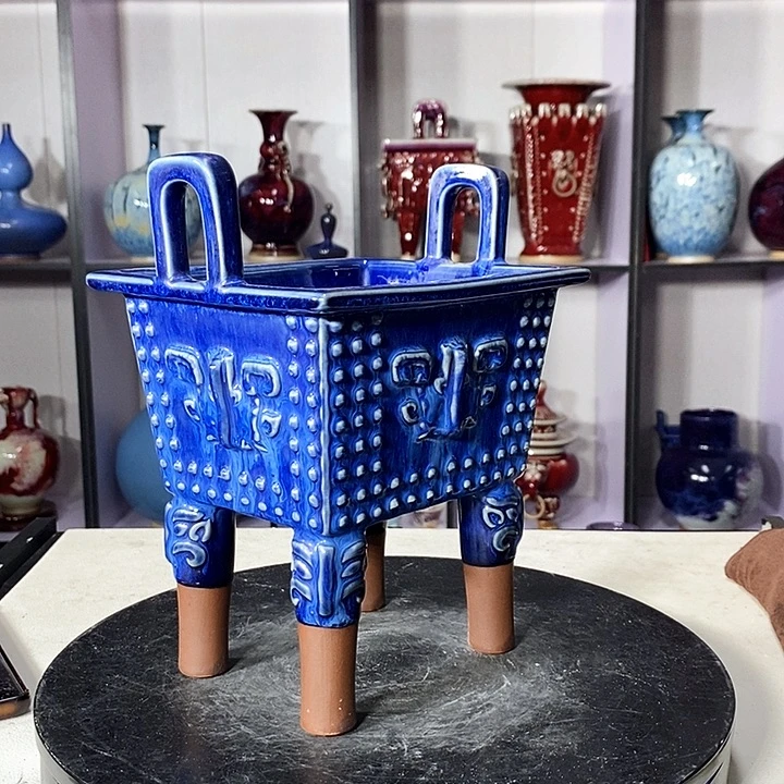 喜***里瓷片中国神垕精品钧瓷