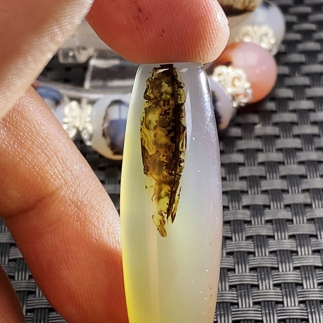 用***3玛瑙/玉髓未镶嵌吊坠(不含链)