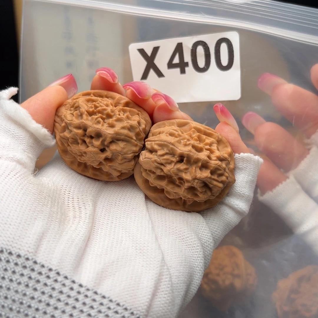 文玩核桃把件36左右合欢x 400