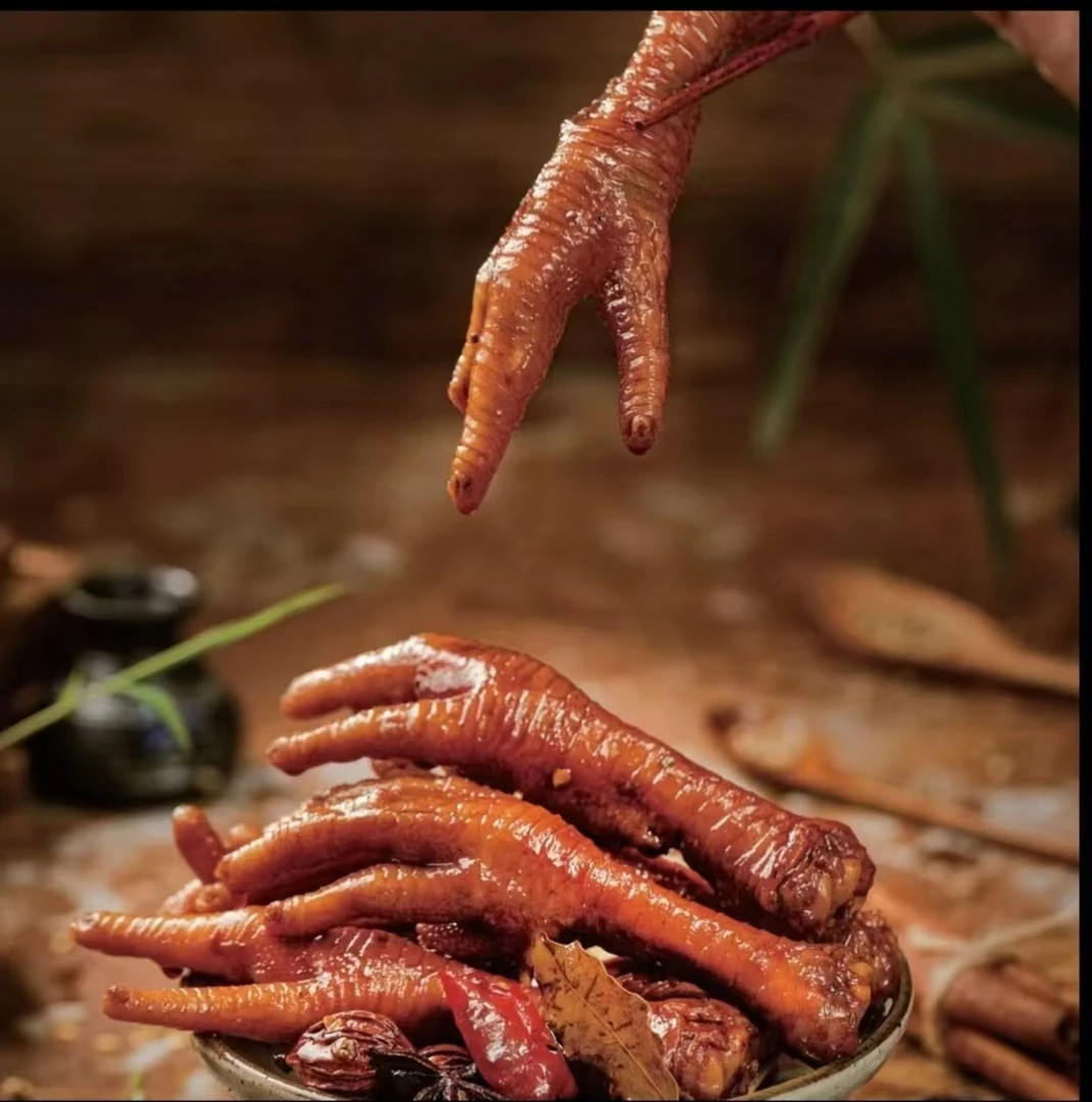 湖南特产散养土鸡爪独立包装开袋即食