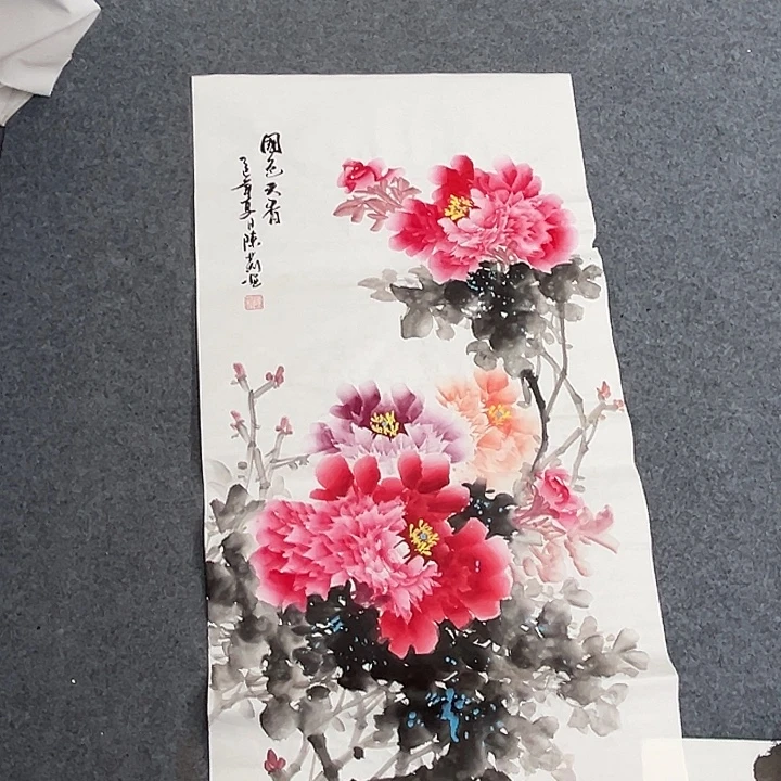 智***6国画纯手绘作品图