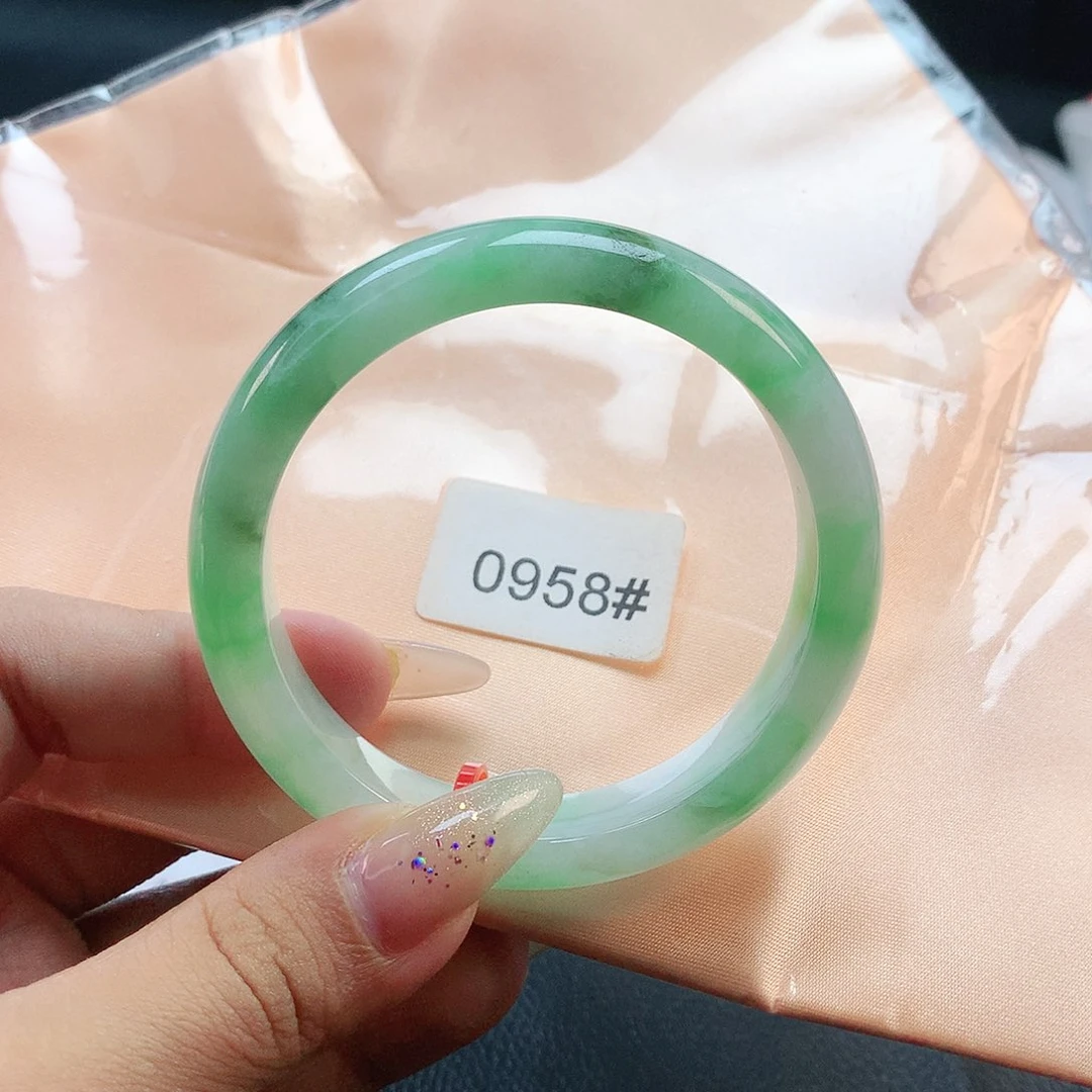 未镶嵌手镯翡翠55强推0958