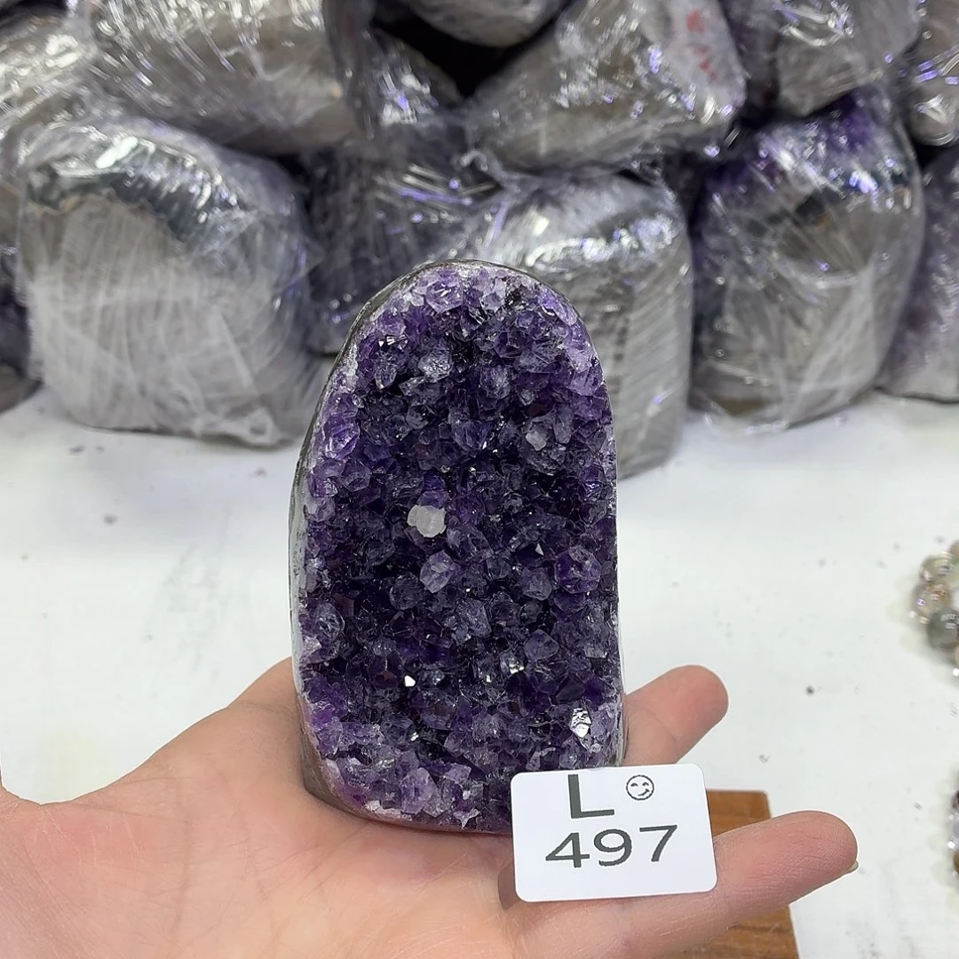 未镶嵌水晶摆件天然紫水晶