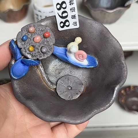 山泉造物手工制作柴烧868