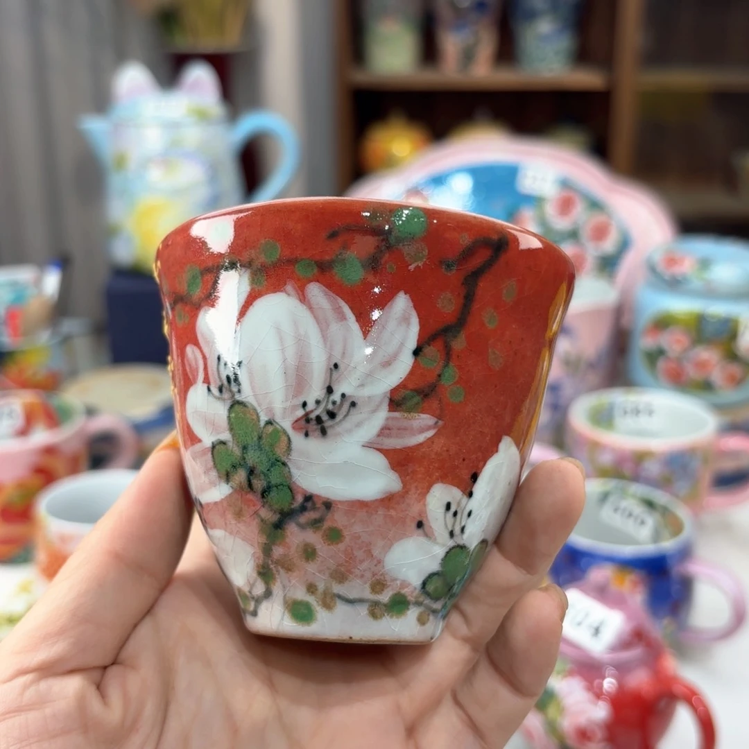 景德镇手绘高温釉下彩陶瓷茶具