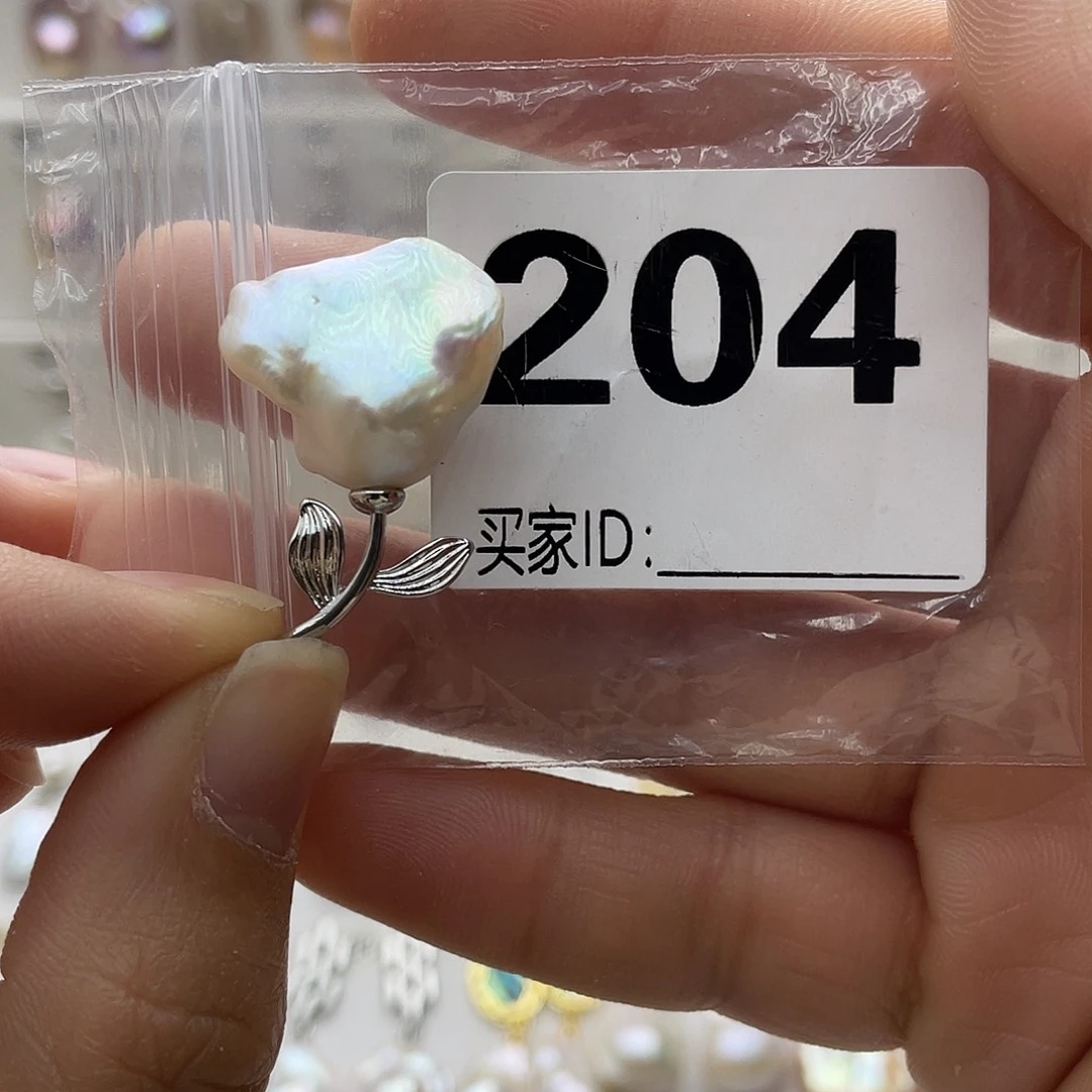淡水珍珠颈饰银S925镶嵌