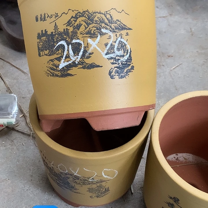 紫砂花盆紫砂处理