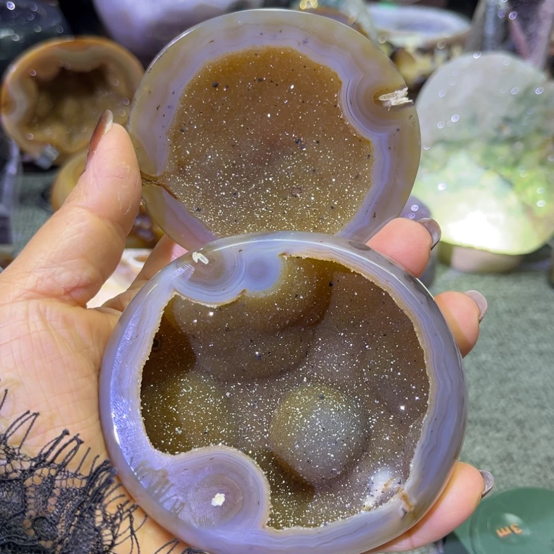 紫晶摆件未镶嵌水晶