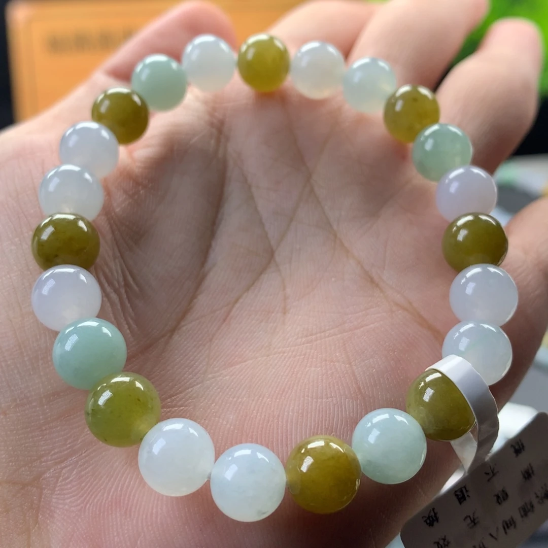 翡翠未镶嵌手链卡8