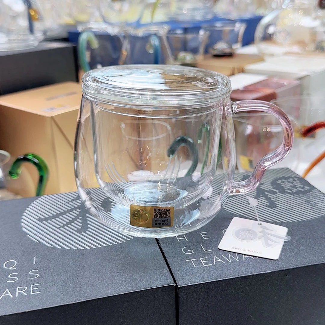 禾器浅粉色简悦杯